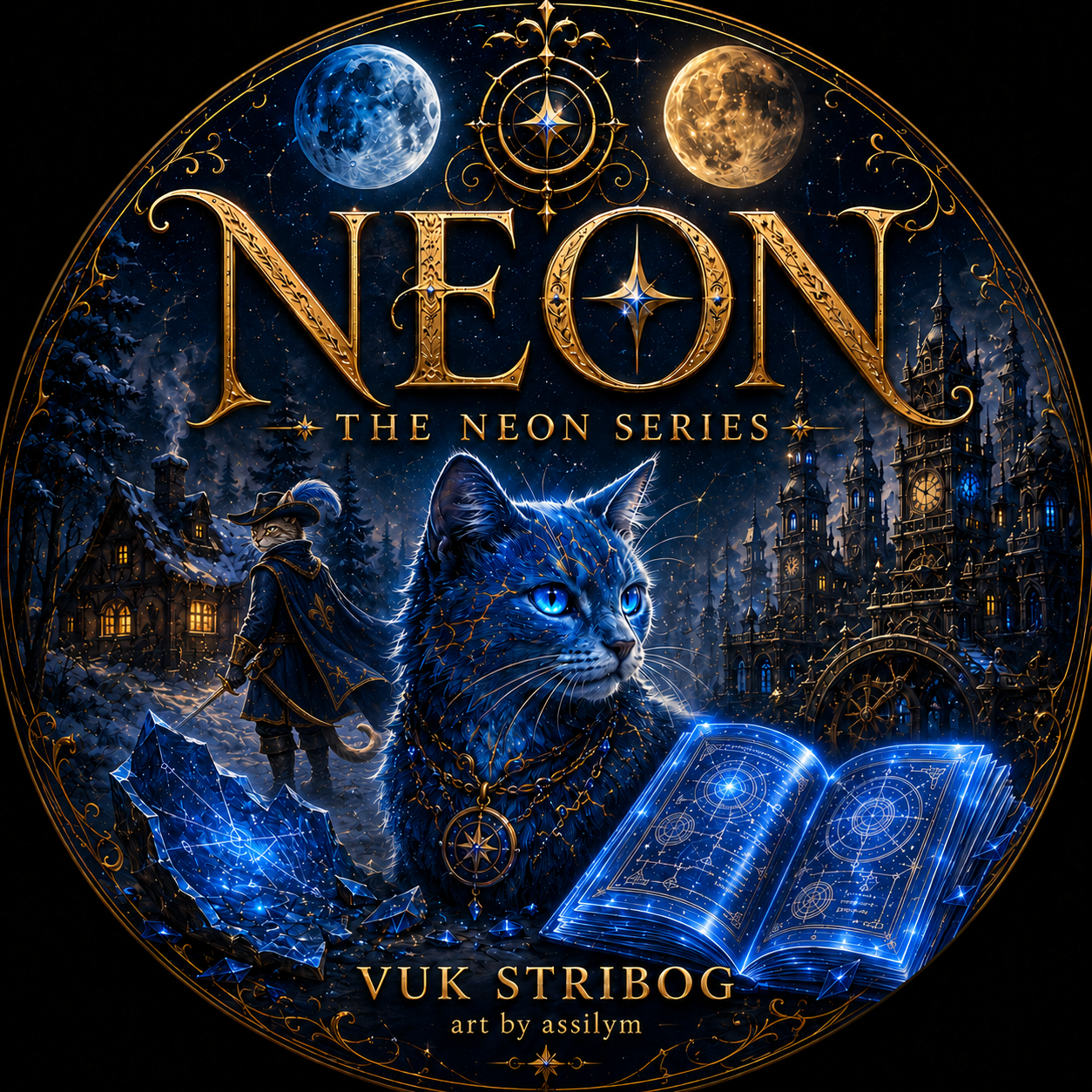 NEON — The Neon Series by Vuk Stribog, art by Assilym